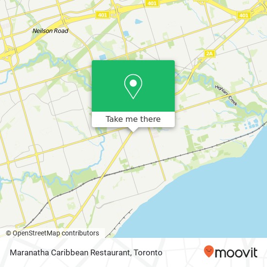 Maranatha Caribbean Restaurant, 4379 Kingston Rd Toronto, ON M1E 2M9 map