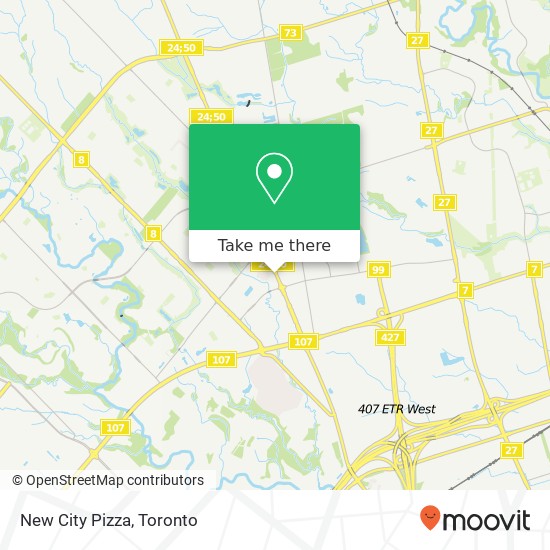 New City Pizza, 8920 HWY-50 Brampton, ON L6P 3A3 map