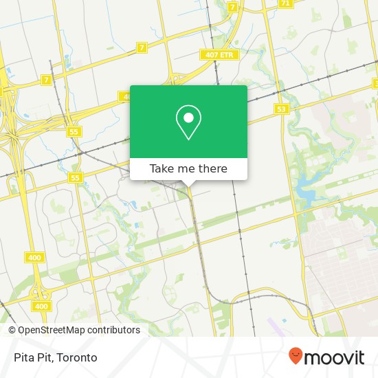 Pita Pit, 4205 Keele St Toronto, ON M3J map