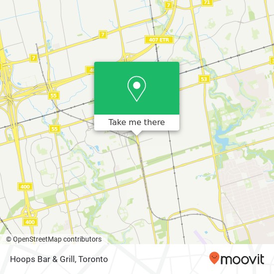 Hoops Bar & Grill, 4207 Keele St Toronto, ON M3J map