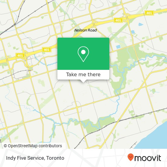 Indy Five Service, 182 Hiscock Blvd Toronto, ON M1G 1V1 map
