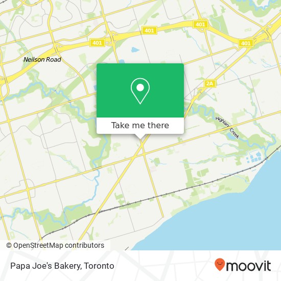 Papa Joe's Bakery, 283 Morningside Ave Toronto, ON M1E map