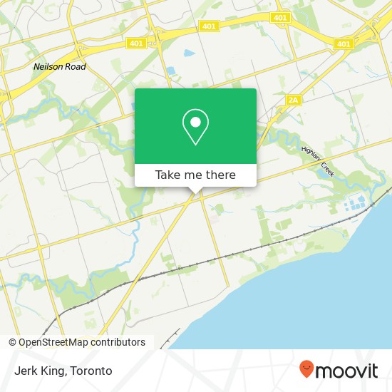 Jerk King, 4447 Kingston Rd Toronto, ON M1E map