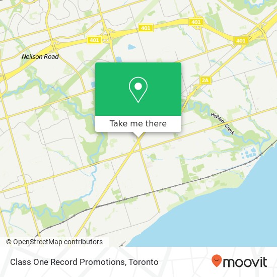 Class One Record Promotions, 271 Morningside Ave Toronto, ON M1E 3G1 plan