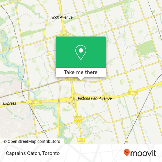 Captain's Catch, 2111 Sheppard Ave E Toronto, ON M2J 1W6 plan
