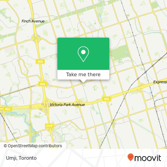 Umji, 3113 Sheppard Ave E Toronto, ON M1T 3J7 plan