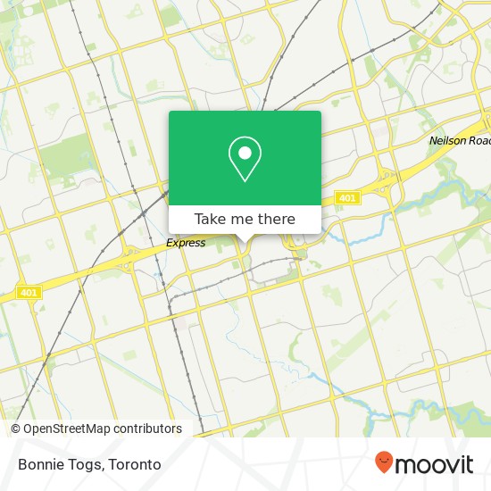 Bonnie Togs, 300 Borough Dr Toronto, ON M1P plan