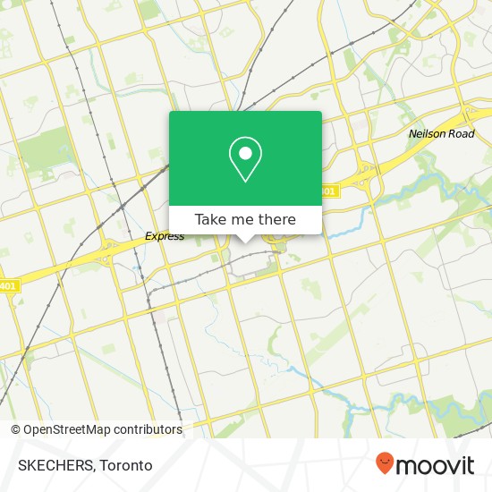 SKECHERS, Toronto, ON M1P plan