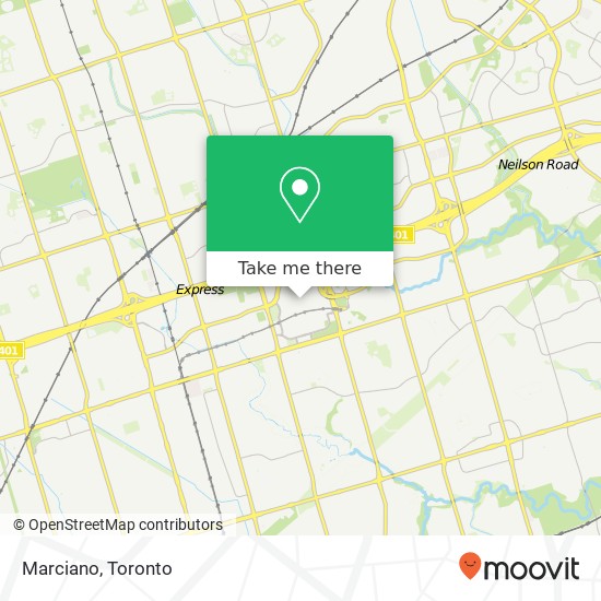 Marciano, Toronto, ON M1P plan