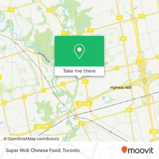 Super Wok Chinese Food, 4585 HWY-7 Vaughan, ON L4L 9T8 map