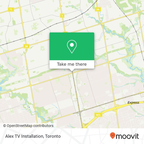 Alex TV Installation, 5664 Yonge St Toronto, ON M2M map