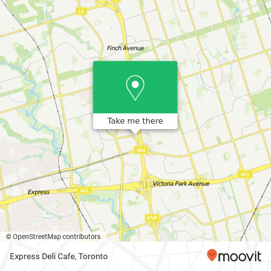 Express Deli Cafe, 245 Fairview Mall Dr Toronto, ON M2J map