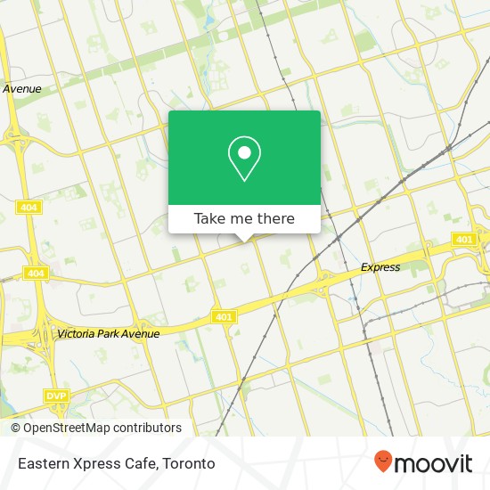 Eastern Xpress Cafe, 3551 Sheppard Ave E Toronto, ON M1T 3K8 map