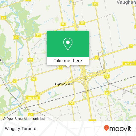 Wingery, 7600 Weston Rd Vaughan, ON L4L 8B7 map