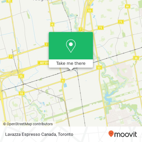 Lavazza Espresso Canada, 201 Drumlin Cir Vaughan, ON L4K 3E7 map