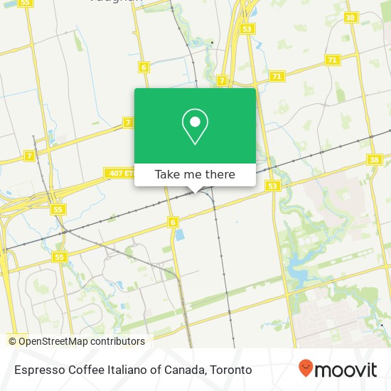 Espresso Coffee Italiano of Canada, 201 Drumlin Cir Vaughan, ON L4K 3E7 plan