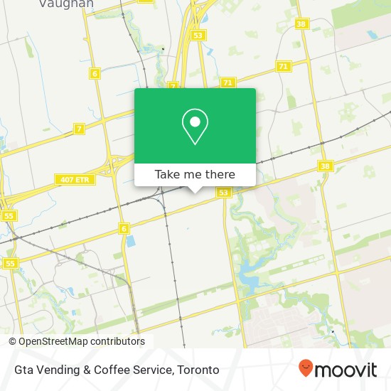 Gta Vending & Coffee Service, 116 Viceroy Rd Vaughan, ON L4K map