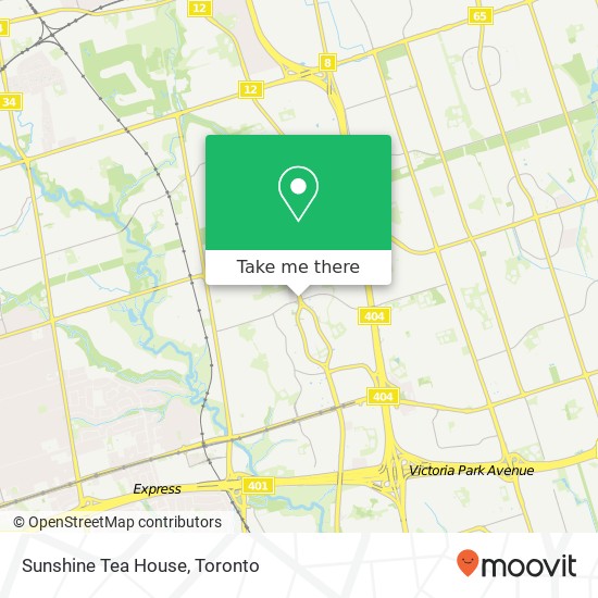 Sunshine Tea House, 3030 Don Mills Rd Toronto, ON M2J 3C1 map