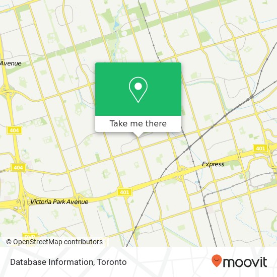 Database Information, 1 Bonis Ave Toronto, ON M1T 2T9 plan