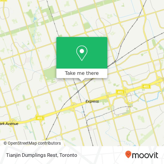 Tianjin Dumplings Rest, 4192 Sheppard Ave E Toronto, ON M1S plan