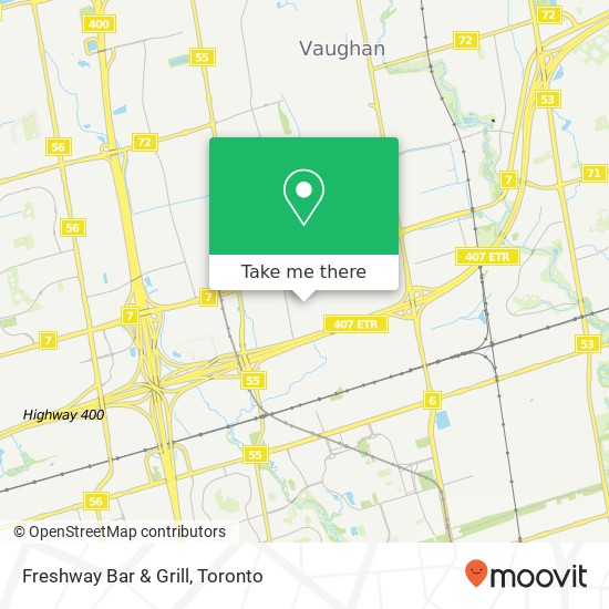 Freshway Bar & Grill, 101 Freshway Dr Vaughan, ON L4K 1R9 map