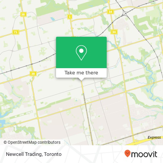 Newcell Trading, 6015 Yonge St Toronto, ON M2M 3W2 map