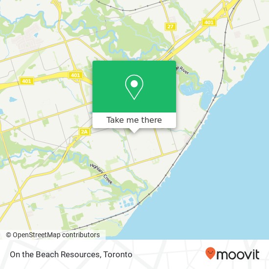 On the Beach Resources, 30 D'Arcy Magee Cres Toronto, ON M1C map