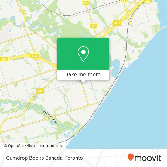 Gumdrop Books Canada map