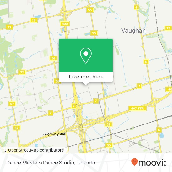 Dance Masters Dance Studio, 260 Edgeley Blvd Vaughan, ON L4K 3Y4 plan