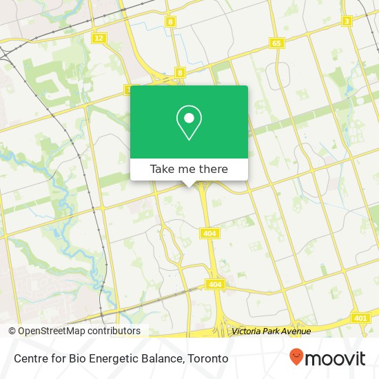 Centre for Bio Energetic Balance, 57 Whitehorn Cres Toronto, ON M2J 3B1 plan
