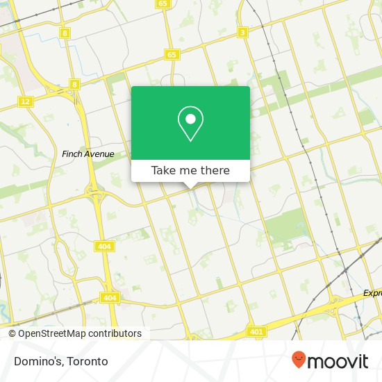 Domino's, 3245 Finch Ave E Toronto, ON M1W 4C1 map