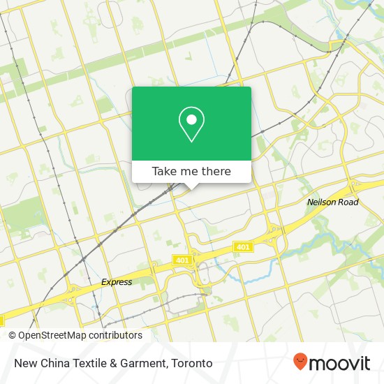New China Textile & Garment, 121 Nugget Ave Toronto, ON M1S 3B1 map