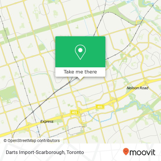 Darts Import-Scarborough, 181 Nugget Ave Toronto, ON M1S plan
