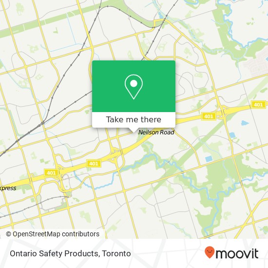 Ontario Safety Products, 455 Milner Ave Toronto, ON M1B 2K4 plan