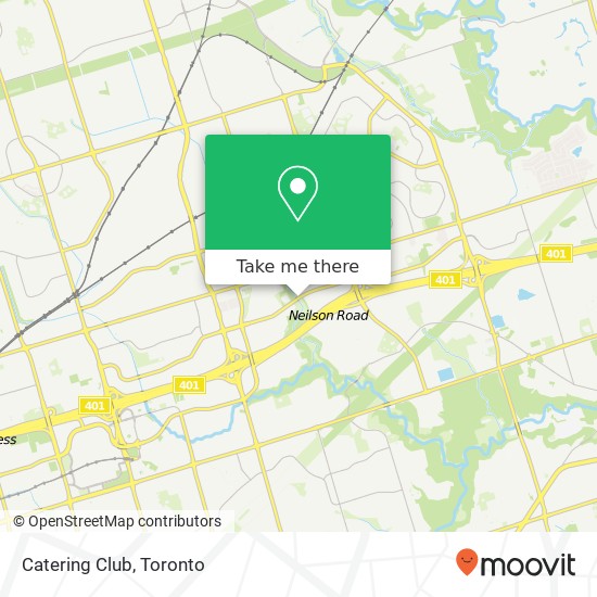 Catering Club, 601 Milner Ave Toronto, ON M1B plan