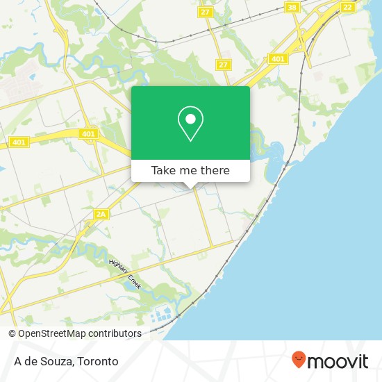 A de Souza, 440 Lawson Rd Toronto, ON M1C 2K1 map