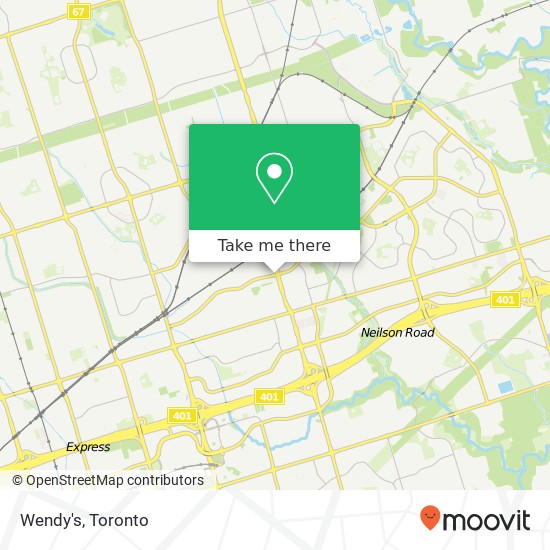 Wendy's, 438 Nugget Ave Toronto, ON M1S map