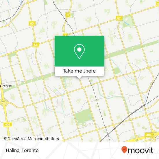 Halina, 2950 Kennedy Rd Toronto, ON M1V map
