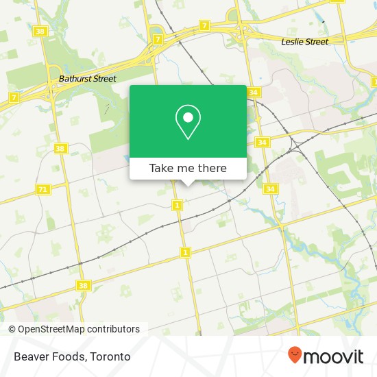 Beaver Foods, 167 Dudley Ave Markham, ON L3T 2E5 map