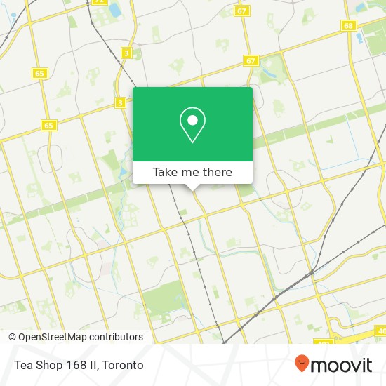 Tea Shop 168 II, 3330 Midland Ave Toronto, ON M1V 5E7 plan