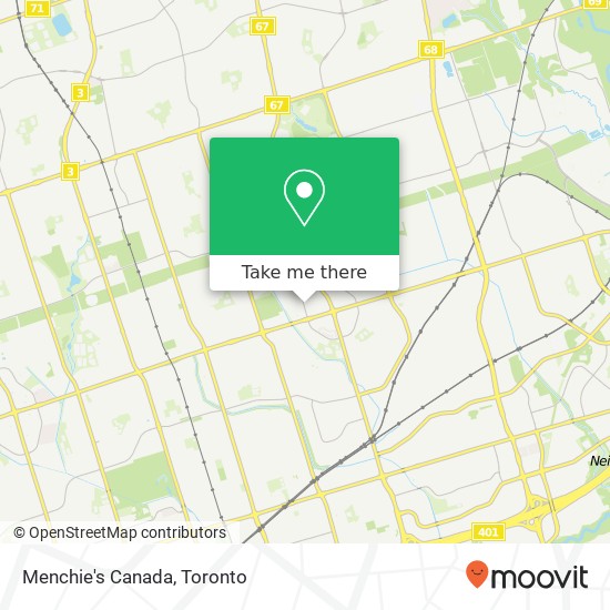 Menchie's Canada, 1571 Sandhurst Cir Toronto, ON M1V 1V2 plan