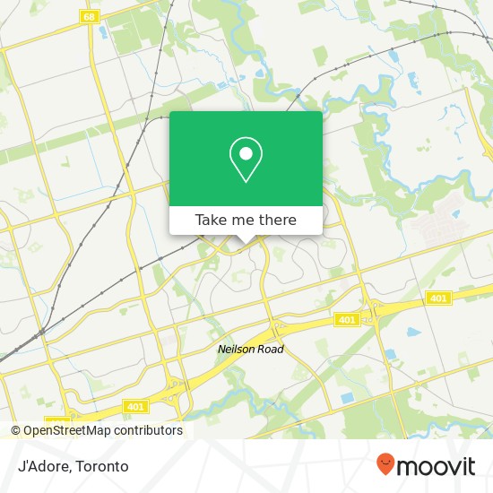J'Adore, 31 Tapscott Rd Toronto, ON M1B 4Y7 plan