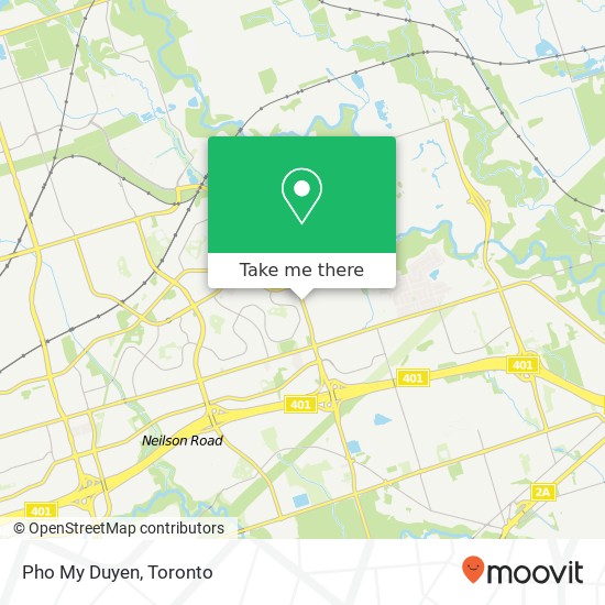 Pho My Duyen, 1345 Morningside Ave Toronto, ON M1B plan