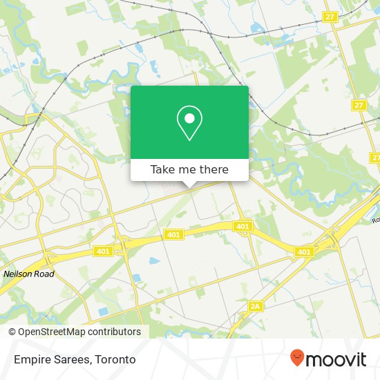 Empire Sarees, Sheppard Ave E Toronto, ON M1B map