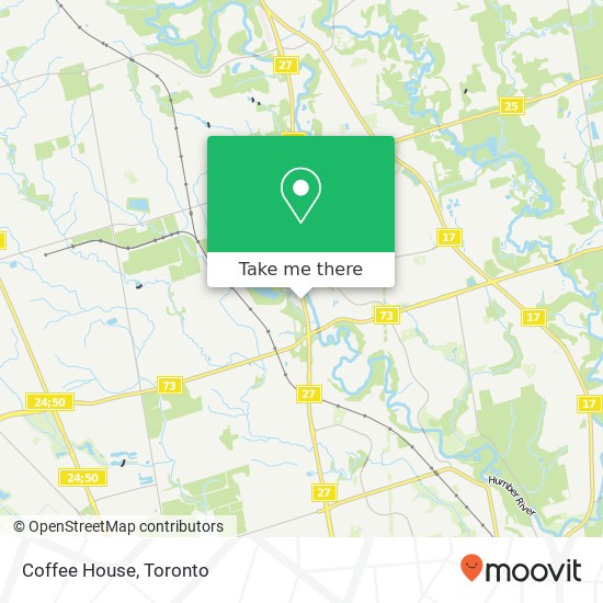 Coffee House, 9400 HWY-27 Vaughan, ON L4L 1A7 map