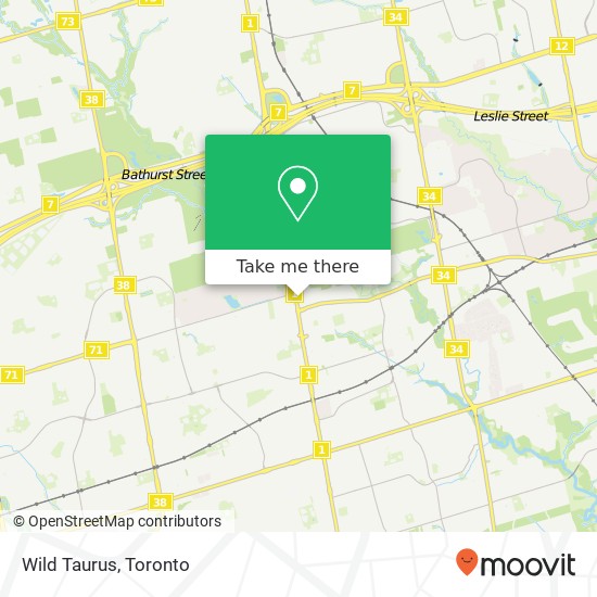 Wild Taurus, 7713 Yonge St Markham, ON L3T 2C4 map