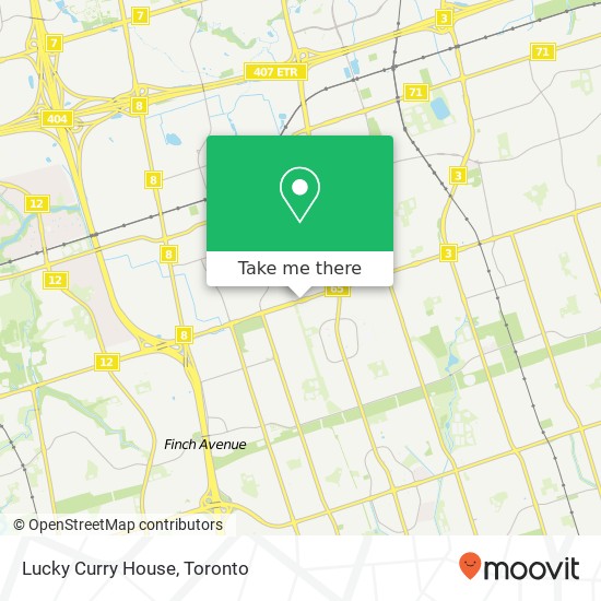 Lucky Curry House, 3636 Steeles Ave E Markham, ON L3R map