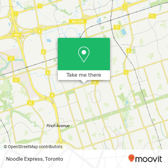 Noodle Express, 3636 Steeles Ave E Markham, ON L3R 1K9 map