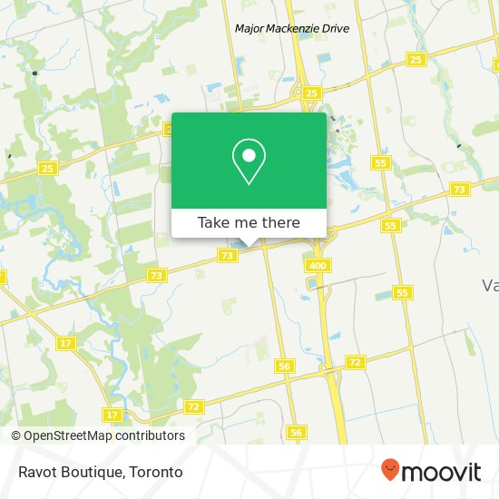 Ravot Boutique, 3883 Rutherford Rd Vaughan, ON L4L map