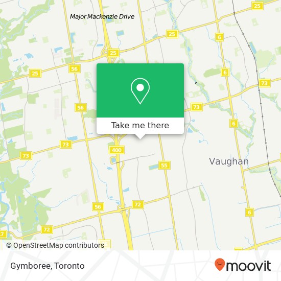 Gymboree, Vaughan, ON L4K map